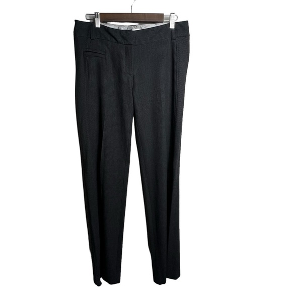 Diane von Furstenberg Wool Pants Women's Size 8 Wide Leg Trousers Office Casual - Picture 1 of 14